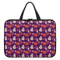 Funny Halloween Pumpkin Pattern Print Laptop Sleeve With Handle