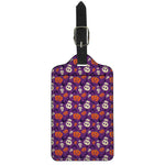 Funny Halloween Pumpkin Pattern Print Luggage Tag