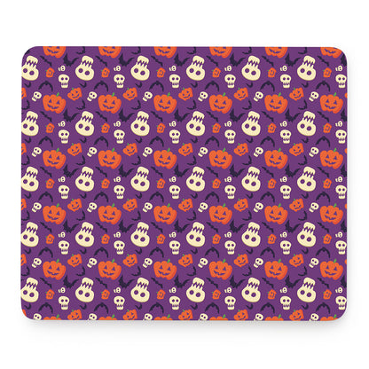 Funny Halloween Pumpkin Pattern Print Mouse Pad
