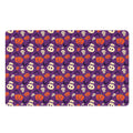 Funny Halloween Pumpkin Pattern Print Polyester Doormat