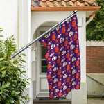 Funny Halloween Pumpkin Pattern Print Polyester Flag