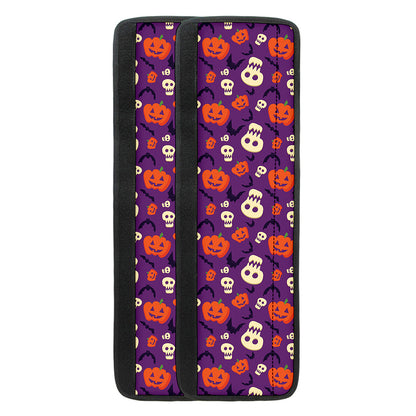Funny Halloween Pumpkin Pattern Print Refrigerator Handle Covers