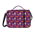 Funny Halloween Pumpkin Pattern Print Shoulder Strap Bible Bag