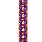 Funny Halloween Pumpkin Pattern Print Table Runner
