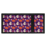 Funny Halloween Pumpkin Pattern Print Trifold Wallet