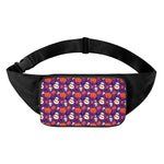 Funny Halloween Pumpkin Pattern Print Waist Bag