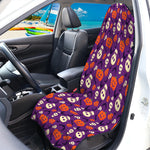 Funny Halloween Pumpkin Pattern Print Waterproof Car Seat Cover