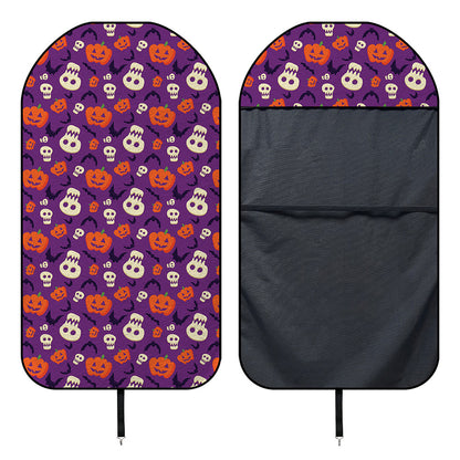 Funny Halloween Pumpkin Pattern Print Waterproof Car Seat Cover