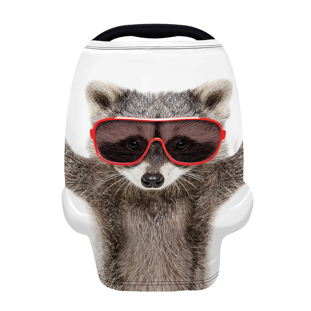 Funny Raccoon Print Baby Seat Cover