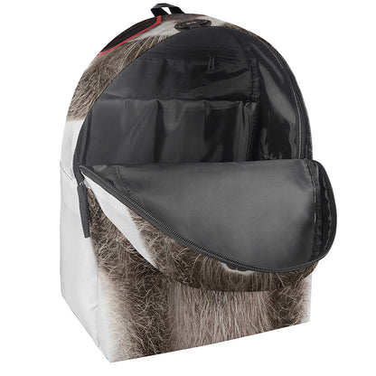 Funny Raccoon Print Backpack