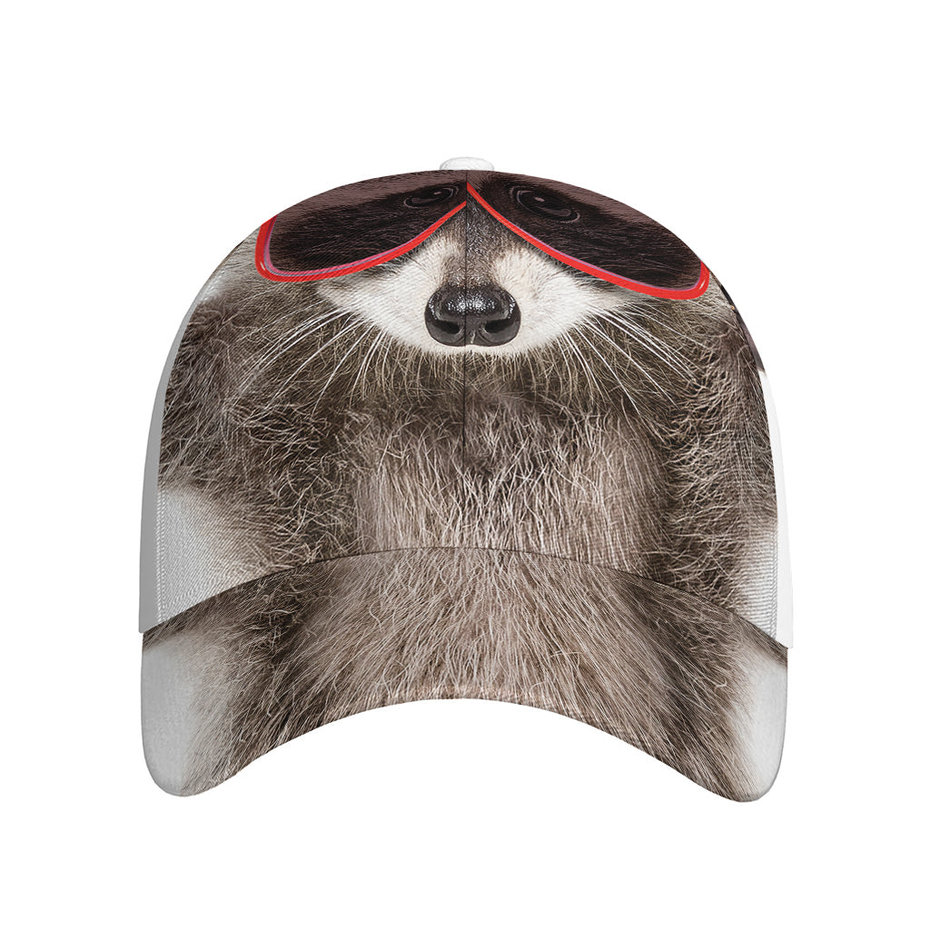 Funny Raccoon Print Baseball Cap