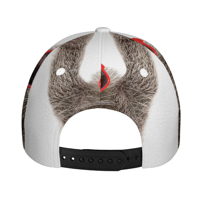 Funny Raccoon Print Baseball Cap