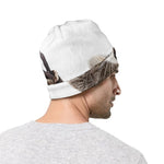 Funny Raccoon Print Beanie