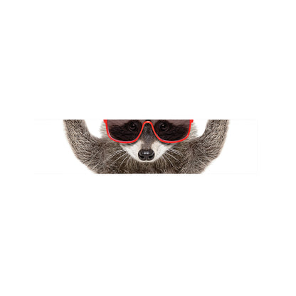 Funny Raccoon Print Bed Runner