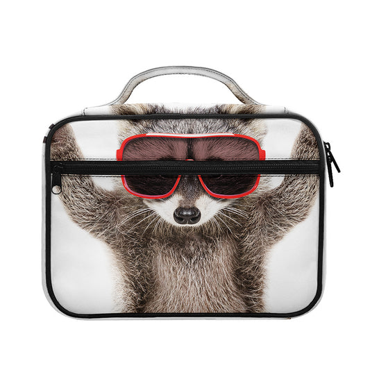 Funny Raccoon Print Briefcase Bible Bag