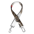 Funny Raccoon Print Dog Seat Belt