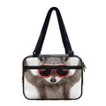 Funny Raccoon Print Double Strap Bible Bag