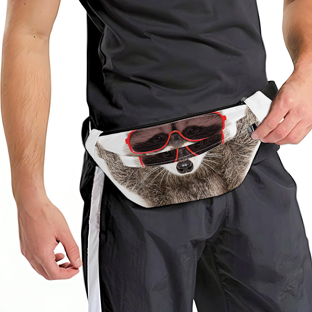 Funny Raccoon Print Fanny Pack