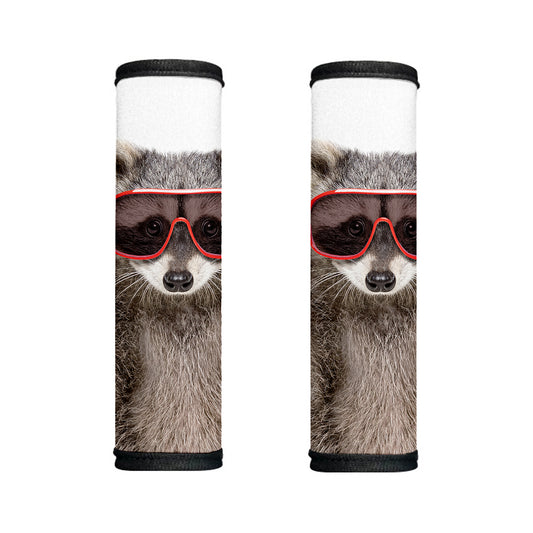 Funny Raccoon Print Handle Covers