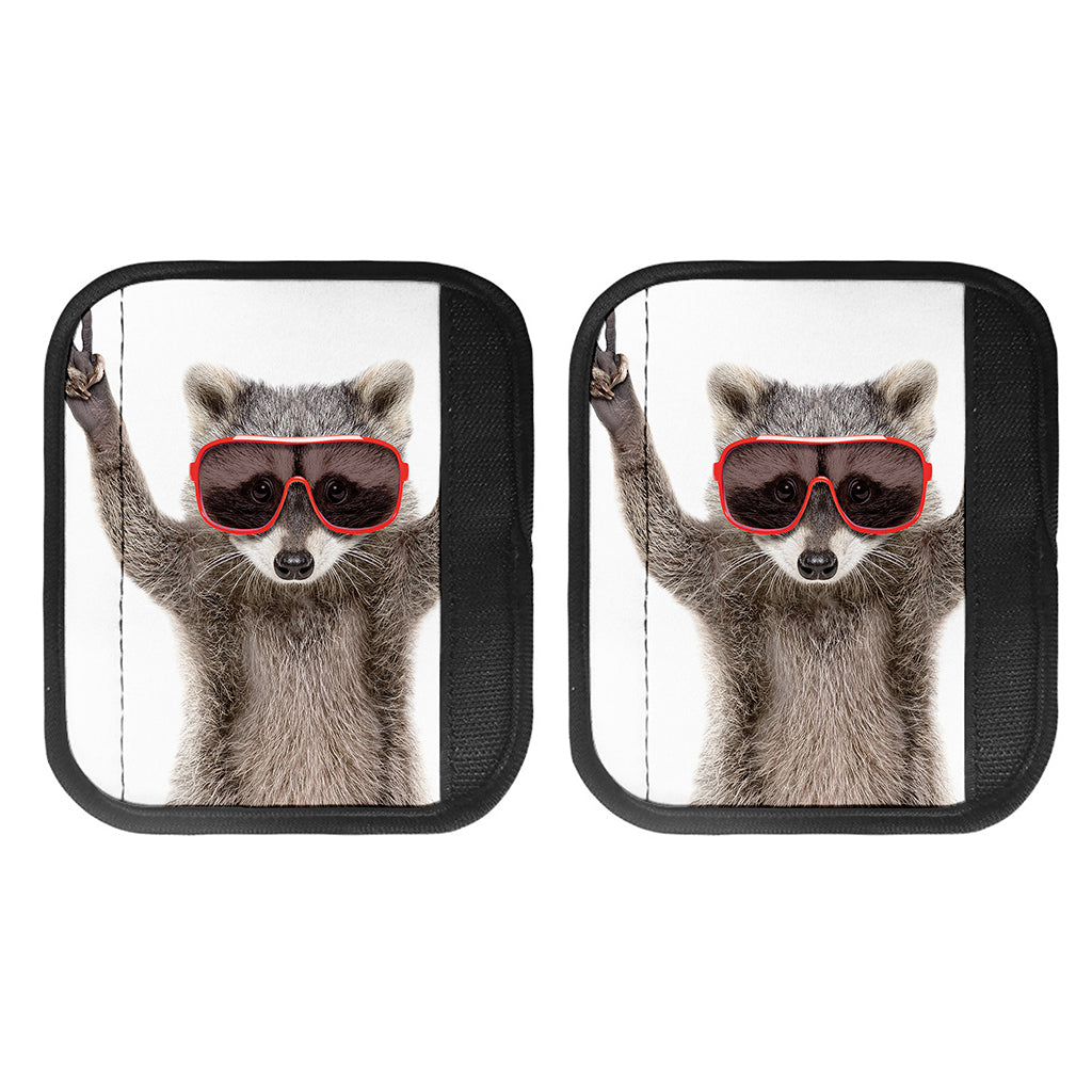 Funny Raccoon Print Handle Covers