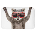 Funny Raccoon Print Indoor Door Mat