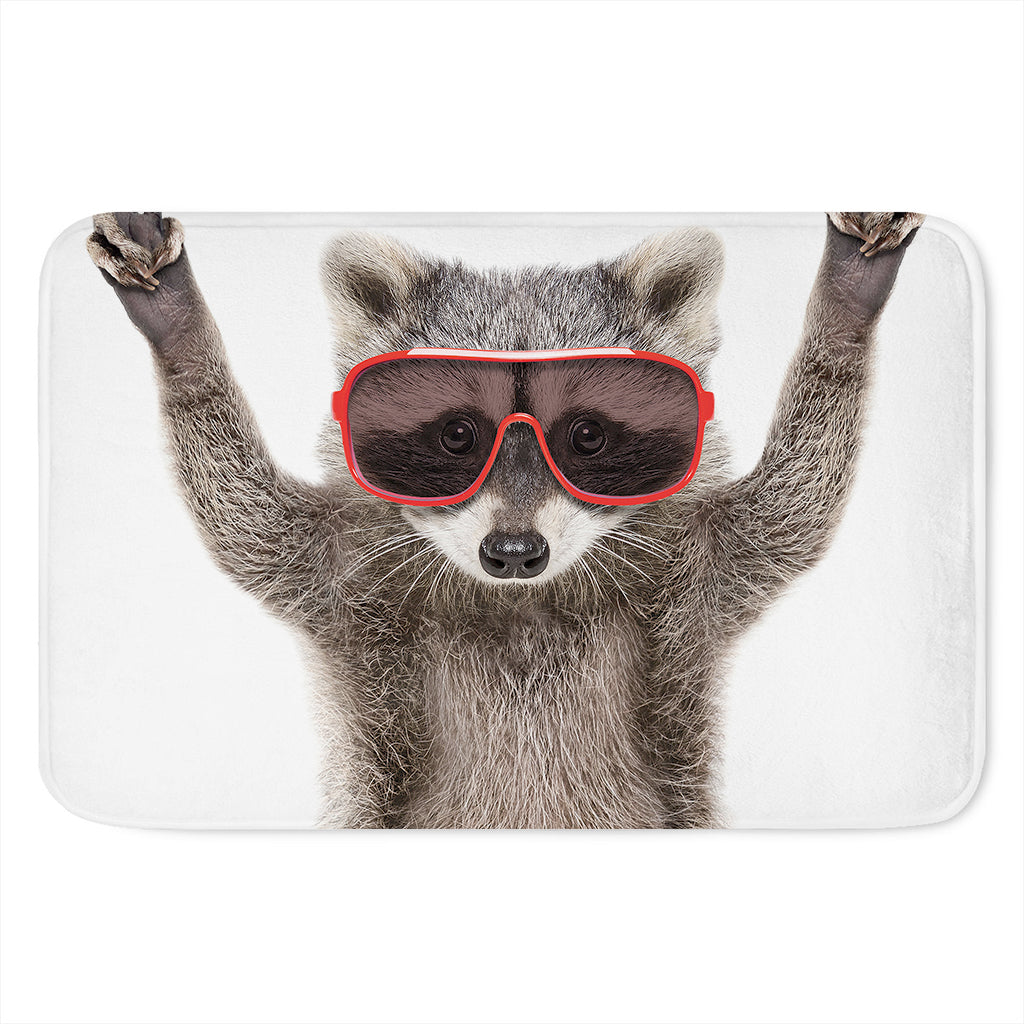 Funny Raccoon Print Indoor Door Mat