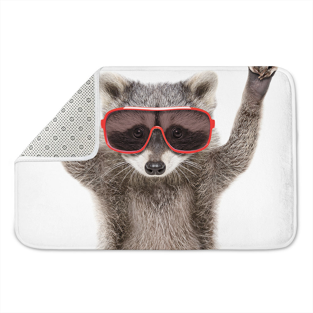 Funny Raccoon Print Indoor Door Mat