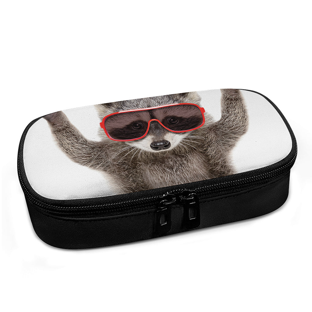 Funny Raccoon Print Insulin Cooler Travel Case
