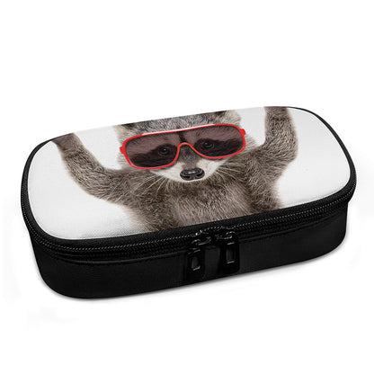 Funny Raccoon Print Insulin Cooler Travel Case