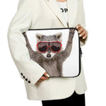 Funny Raccoon Print Laptop Sleeve