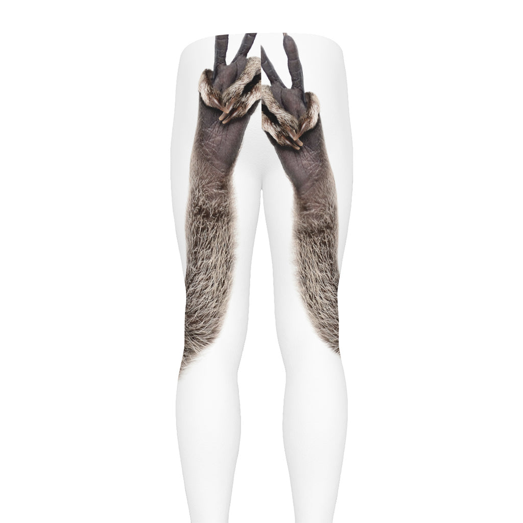 Funny Raccoon Print Men's leggings