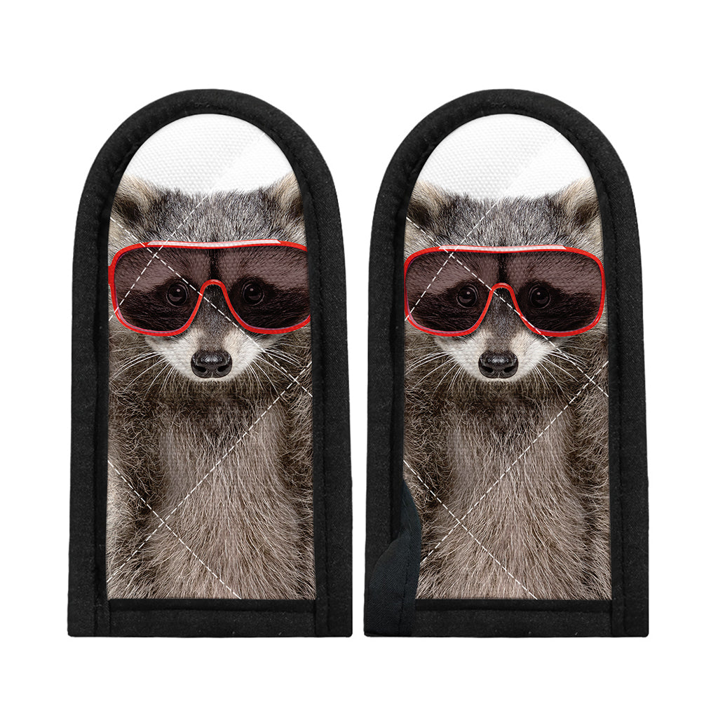 Funny Raccoon Print Skillet Handle Cover