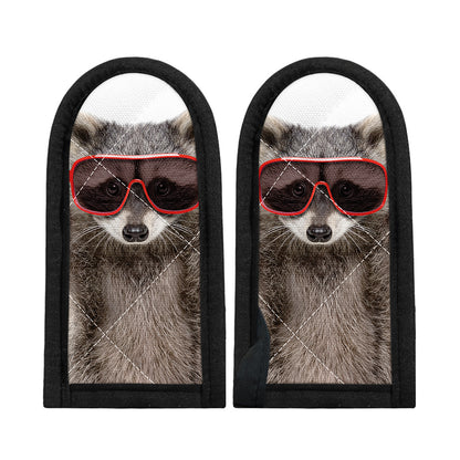 Funny Raccoon Print Skillet Handle Cover