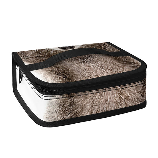 Funny Raccoon Print Small Lunch Bag