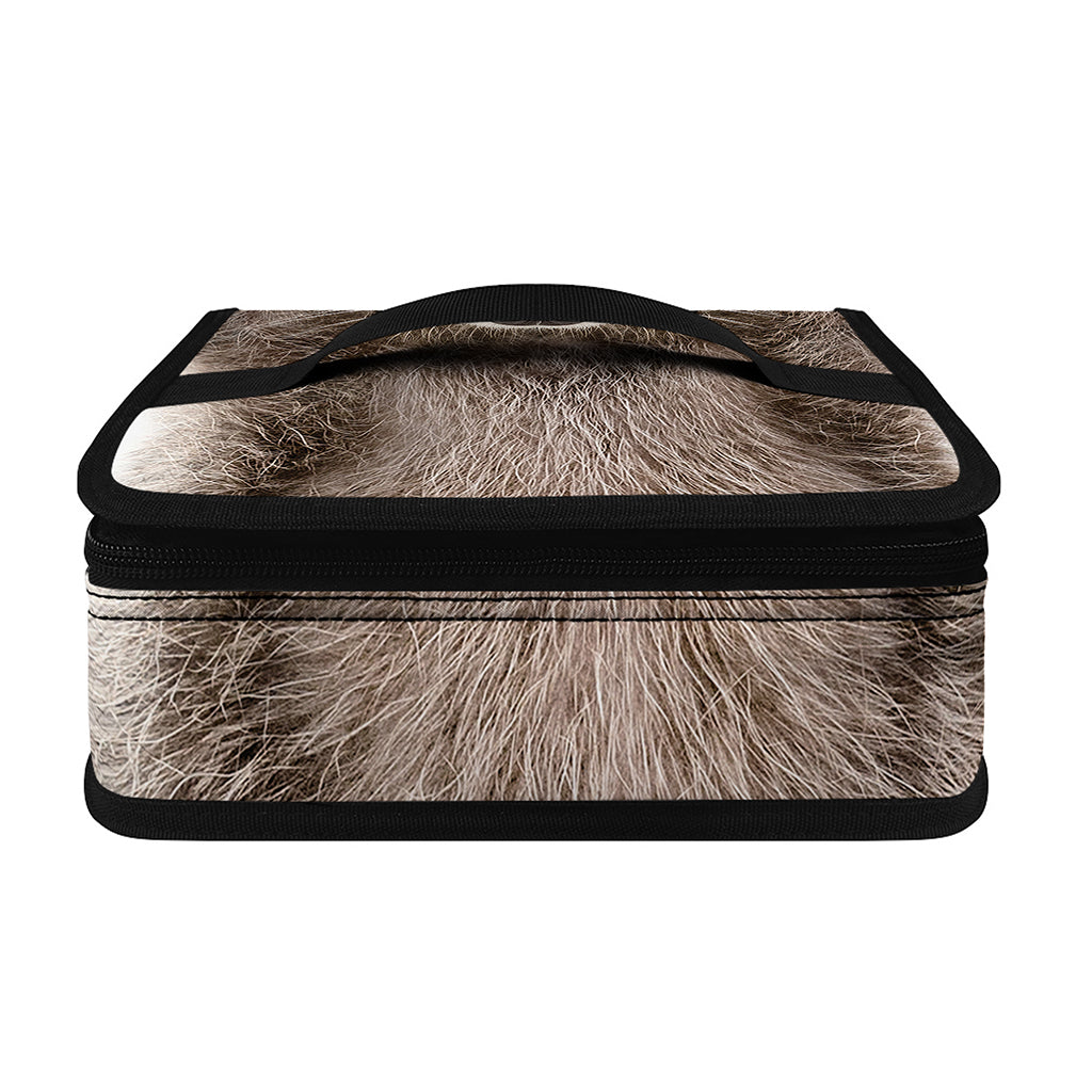 Funny Raccoon Print Small Lunch Bag