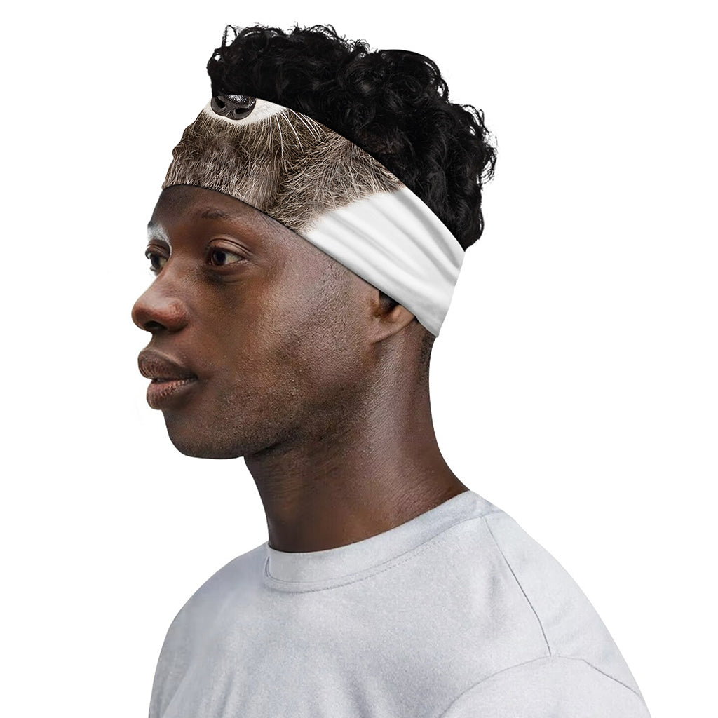 Funny Raccoon Print Sports Headband