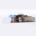 Funny Raccoon Print Sports Towel