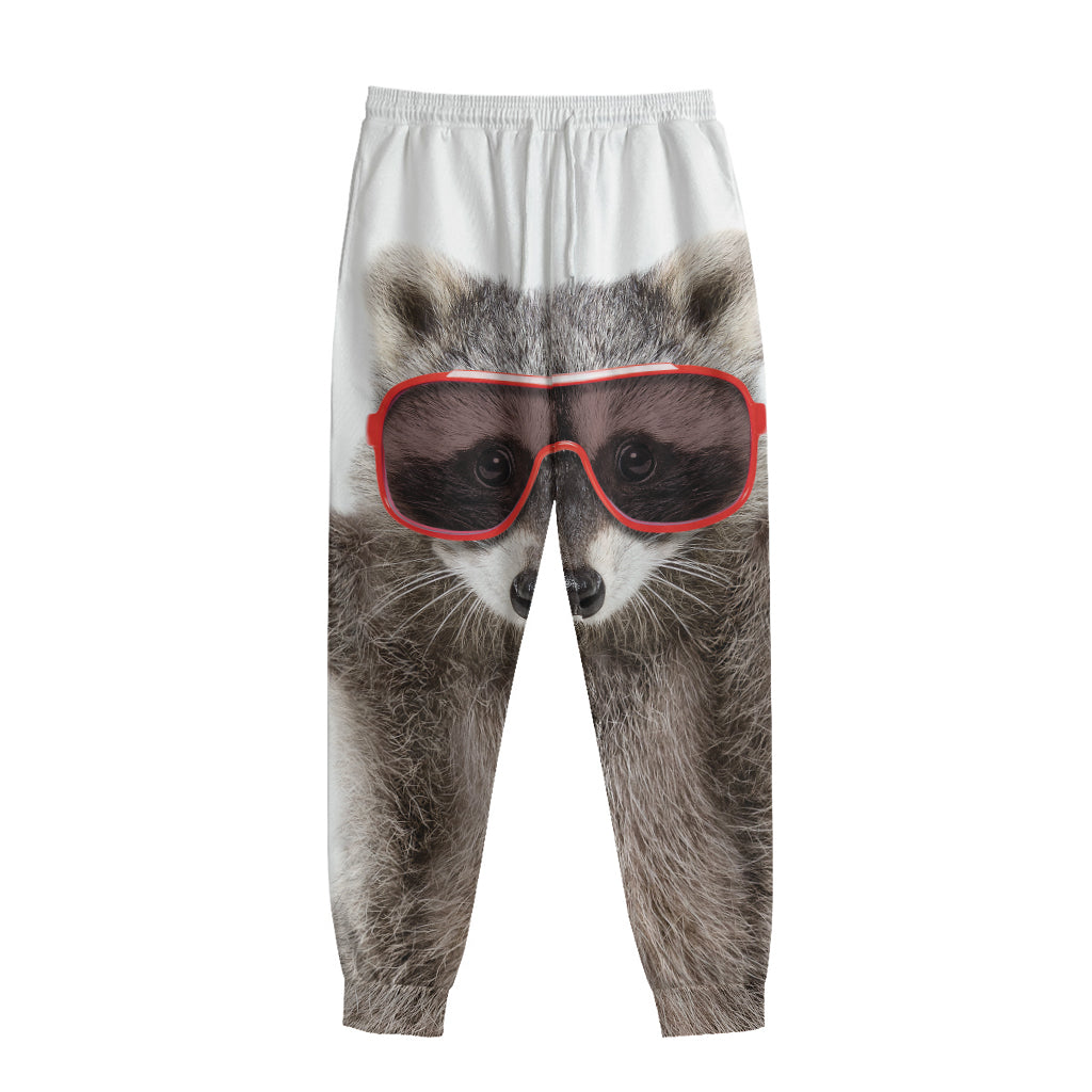 Funny Raccoon Print Sweatpants