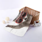Funny Raccoon Print Towel