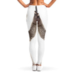 Funny Raccoon Print Women's Leggings