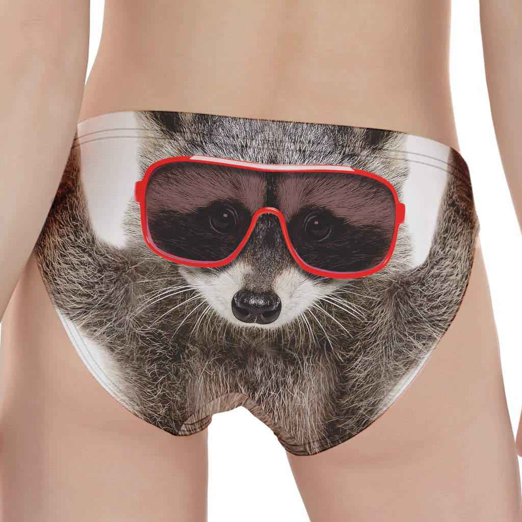 Funny Raccoon Print Women's Panties