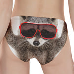 Funny Raccoon Print Women's Panties