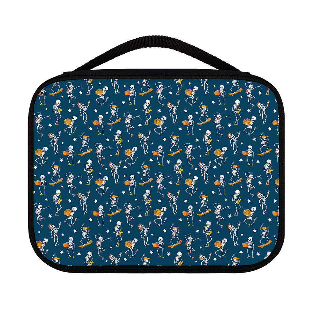 Funny Skeleton Party Pattern Print Classic Bible Case