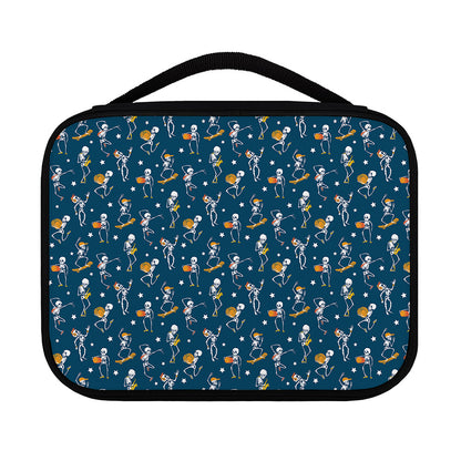 Funny Skeleton Party Pattern Print Classic Bible Case