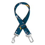 Funny Skeleton Party Pattern Print Dog Seat Belt