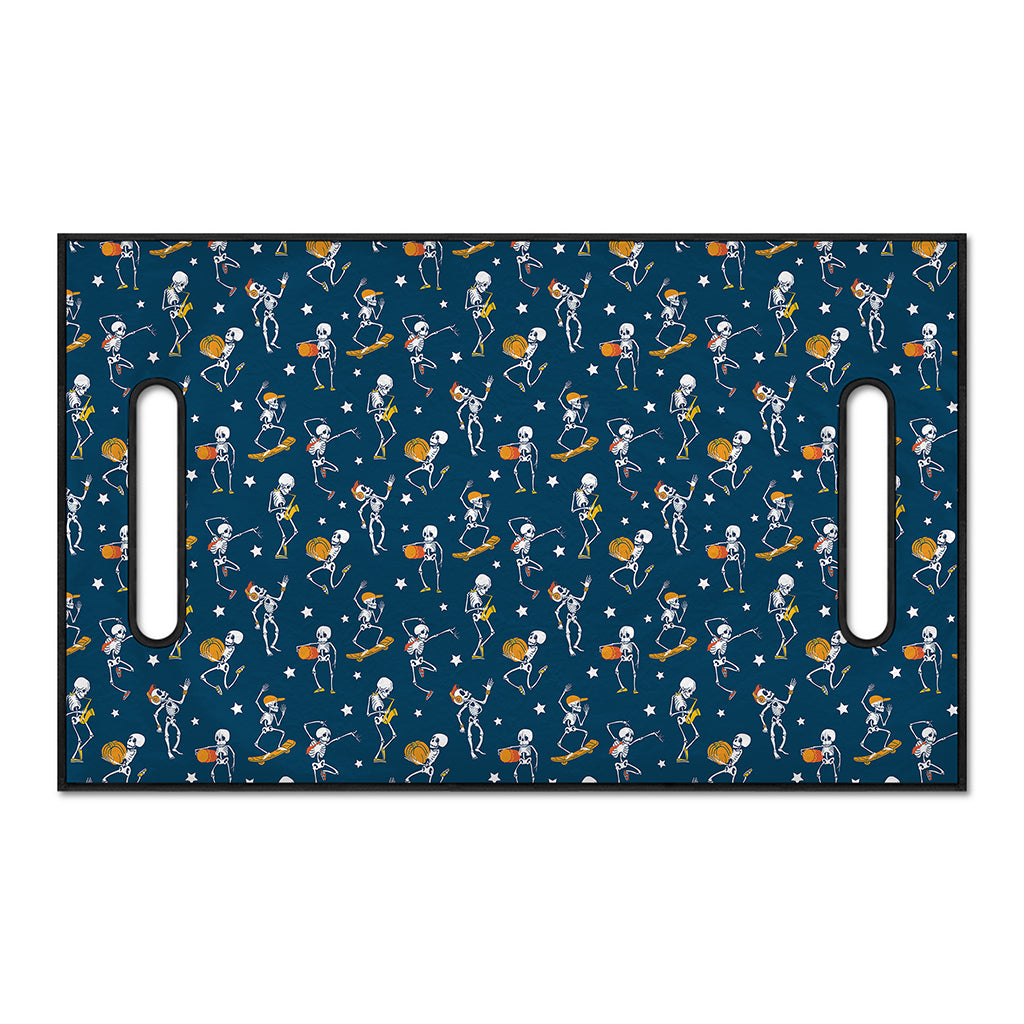 Funny Skeleton Party Pattern Print Golf Cart Seat Cover