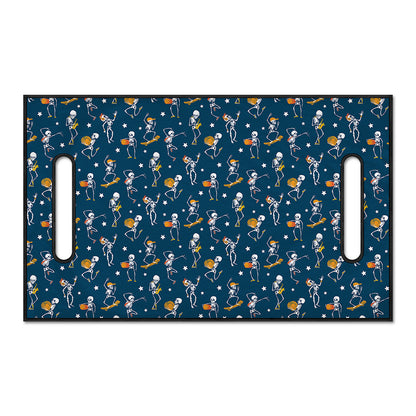 Funny Skeleton Party Pattern Print Golf Cart Seat Cover