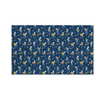 Funny Skeleton Party Pattern Print Polyester Flag