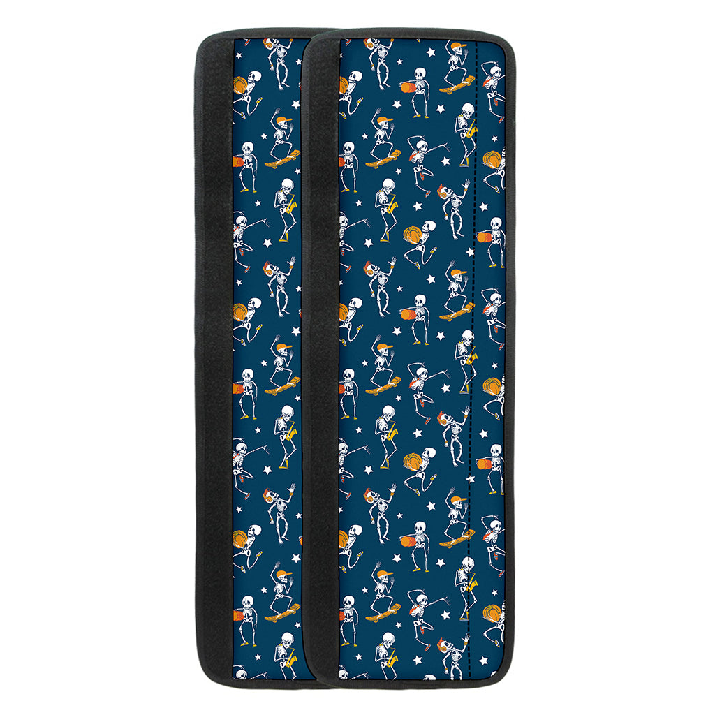 Funny Skeleton Party Pattern Print Refrigerator Handle Covers