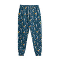 Funny Skeleton Party Pattern Print Sweatpants